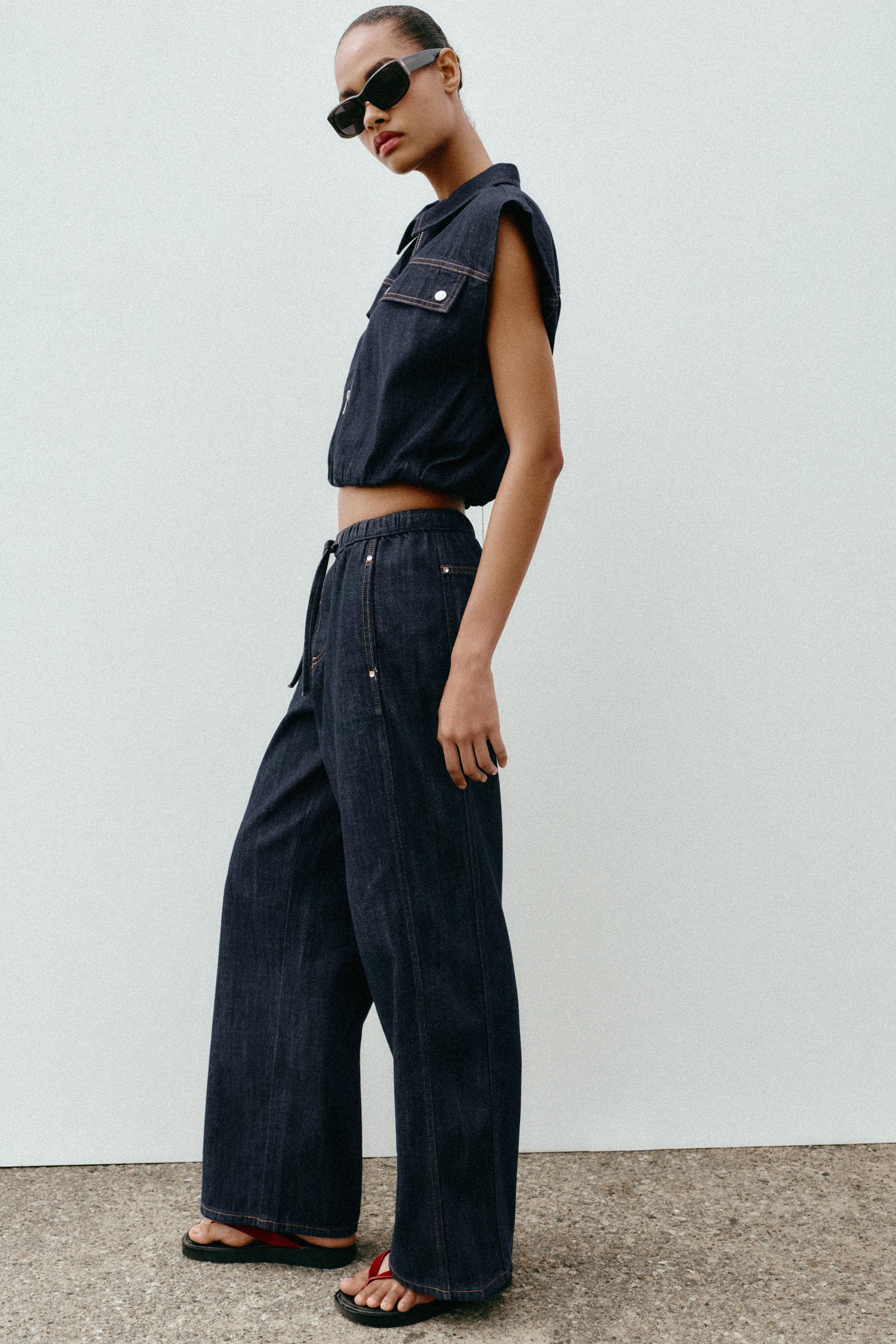 Z1975 MID-RISE WIDE LEG JOGGER JEANS